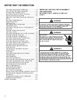 Preview for 2 page of Amana ANX Service And Troubleshooting