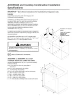 Preview for 7 page of Amana AOCS3040 Series Owner'S Manual