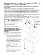 Preview for 43 page of Amana AOCS3040 Series Owner'S Manual