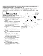 Preview for 44 page of Amana AOCS3040 Series Owner'S Manual