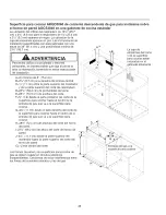 Preview for 46 page of Amana AOCS3040 Series Owner'S Manual