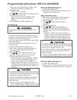 Preview for 33 page of Amana AOCS3040 Series Service Manual