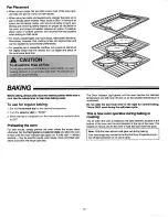 Предварительный просмотр 10 страницы Amana AOR27DE Use & Care Manual