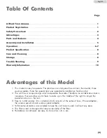 Preview for 4 page of Amana AP076E User Manual