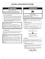 Preview for 4 page of Amana AQC0501DRW Use & Care Manual