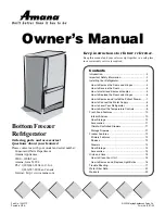 Amana ARB2257CSR Owner'S Manual предпросмотр