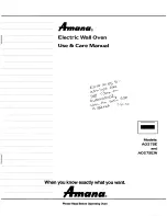 Amana arr-201 Use & Care Manual предпросмотр