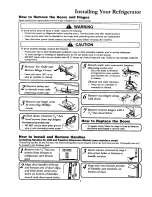 Предварительный просмотр 5 страницы Amana ARS266 Owner'S Manual