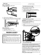 Предварительный просмотр 11 страницы Amana ART104TFDW User Instructions