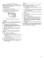 Предварительный просмотр 13 страницы Amana ART104TFDW User Instructions