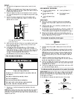 Предварительный просмотр 21 страницы Amana ART104TFDW User Instructions