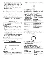 Preview for 10 page of Amana ART308FFD User Instructions