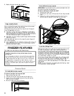 Preview for 12 page of Amana ART308FFD User Instructions