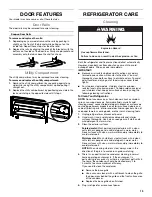 Preview for 13 page of Amana ART308FFD User Instructions