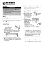 Preview for 7 page of Amana AS2626GEKB Use & Care Manual