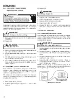 Предварительный просмотр 24 страницы Amana ASC13018 Service Instructions Manual