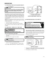 Предварительный просмотр 25 страницы Amana ASC13018 Service Instructions Manual