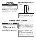 Preview for 3 page of Amana ASD2275BR User Instructions