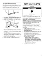 Предварительный просмотр 13 страницы Amana ASD2275BRB00 User Instructions