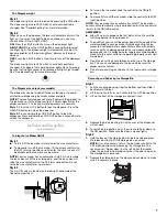 Предварительный просмотр 7 страницы Amana ASD2520WRB00 User Instructions