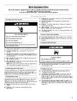 Preview for 9 page of Amana ASD2522WR Series User Instructions