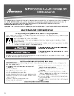 Предварительный просмотр 18 страницы Amana ASD2522WRB User Instructions