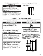 Предварительный просмотр 19 страницы Amana ASD2522WRB User Instructions