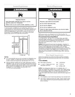 Preview for 3 page of Amana ASD2522WRB00 User Instructions