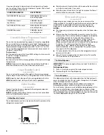 Предварительный просмотр 6 страницы Amana ASD2522WRB03 User Instructions