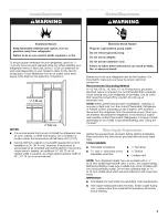 Предварительный просмотр 3 страницы Amana ASD2524VEB00 User Instructions