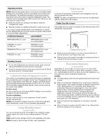 Предварительный просмотр 6 страницы Amana ASD2524VEB00 User Instructions