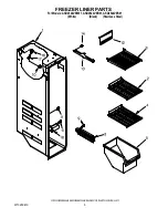 Предварительный просмотр 5 страницы Amana ASD2524VEB01 Cabinet Parts