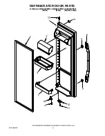 Предварительный просмотр 9 страницы Amana ASD2524VEB01 Cabinet Parts