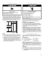 Preview for 3 page of Amana ASD2524VES User Instructions