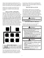 Предварительный просмотр 2 страницы Amana ASXH3 Series Installation & Service Reference