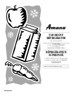 Amana ATB1822MRS Refrigerator Use & Care Manual предпросмотр