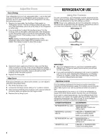 Предварительный просмотр 8 страницы Amana ATB1932MRB00 Use & Care Manual