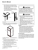 Preview for 8 page of Amana ATX 518 VW Service Manual