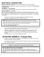 Preview for 8 page of Amana Automatic Dryer Installation Instructions Manual