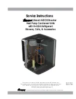 Предварительный просмотр 1 страницы Amana AVPVC02414A Service Instructions Manual