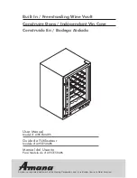 Preview for 1 page of Amana AWCE50AR User Manual