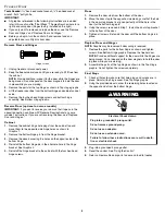 Preview for 4 page of Amana AZF33X20DW User Manual