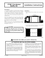 Preview for 1 page of Amana Baffle Kit Installation Instructions