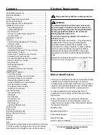 Preview for 2 page of Amana BCI21WW Owner'S Manual