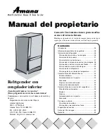 Preview for 23 page of Amana Bottom Freezer Refrigerator Owner'S Manual