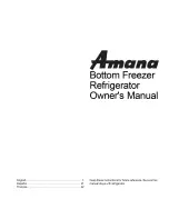 Preview for 1 page of Amana BX22S5E Owner'S Manual