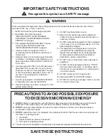 Preview for 3 page of Amana Commercial Microwave Oven Owner'S Manual