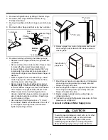 Предварительный просмотр 4 страницы Amana Compact Refrigerator Freezer Owner'S Manual