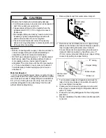 Предварительный просмотр 5 страницы Amana Compact Refrigerator Freezer Owner'S Manual