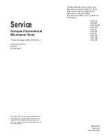 Preview for 1 page of Amana CRC10T Service Manual